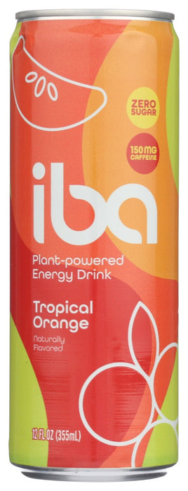 IBA BEVERAGE: Drink Enrgy Tropic Orang, 12 fo