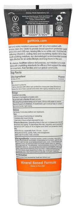 THINK: Sunscreen Sport Spf50 Cle, 3 fo