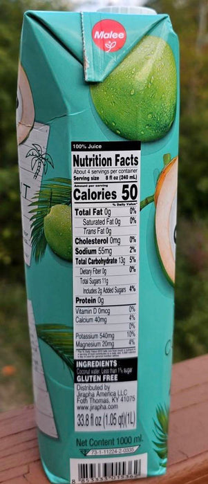 Malee Coconut Water 1000ML 6 Pack