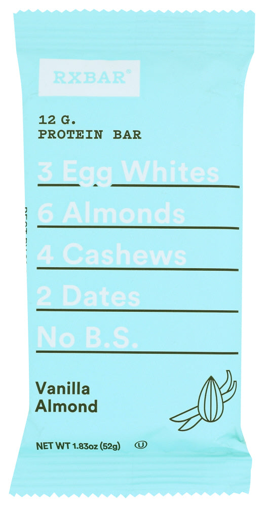 RXBAR: Vanilla Almond Protein Bars, 1.83 oz