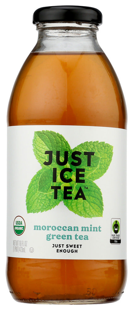 EAT THE CHANGE: Just Ice Tea Moroccan Mint Green Tea, 16 fo - No Brand For Less