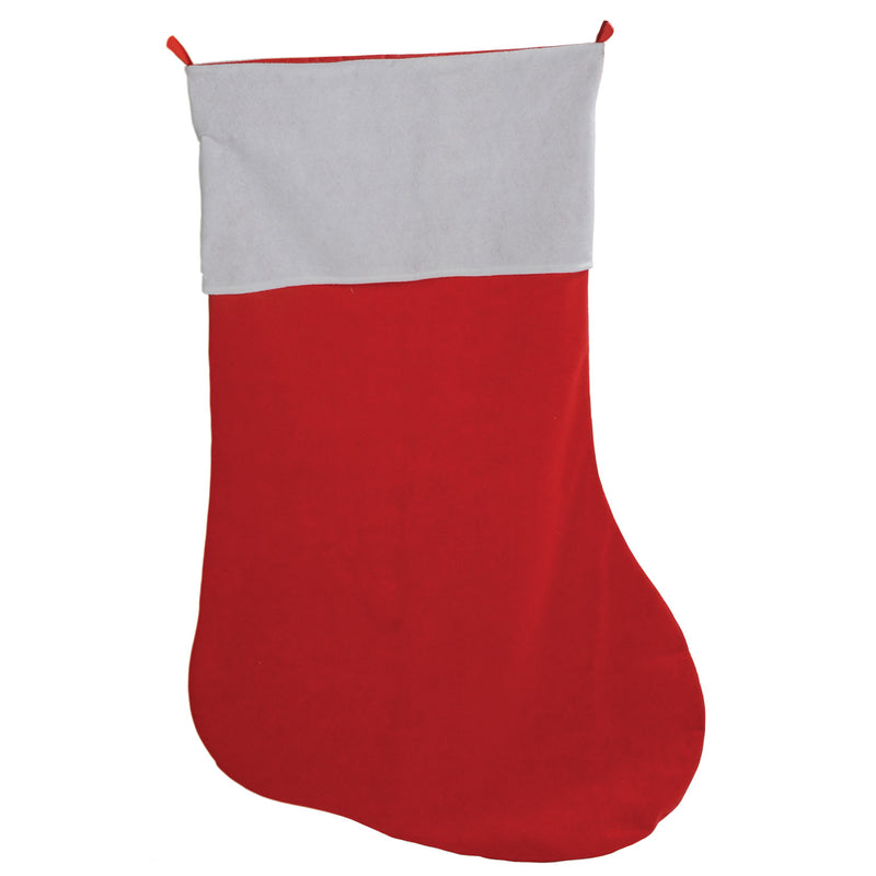 Jumbo Stocking – 4' 6" – (1/Pkg) by Beistle for Christmas/Winter Stockings