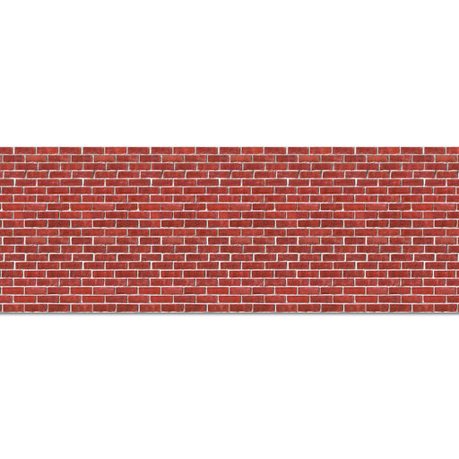 Brick Wall Backdrop – 4' x 30' – (1/Pkg) by Beistle for Christmas/Winter Backdrops