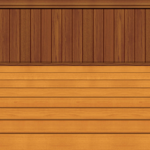 Floor/Wainscoting Backdrop – 4' x 30' – (1/Pkg) by Beistle for Christmas/Winter Backdrops