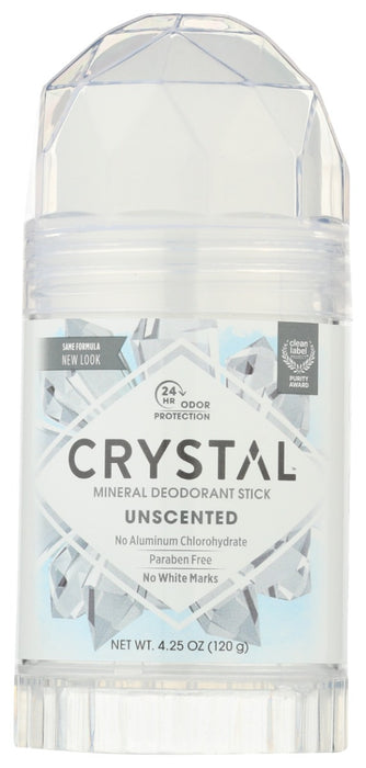 Enjoy our original Body Deodorant Rock shaped into an easy to use, silky smooth twist-up stick. Perfect for the Women and Teens, this natural mineral salt crystal lasts up to one year with suggested use.