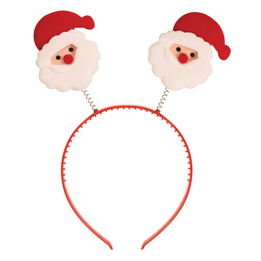Santa Boppers – (1/Card) by Beistle for Christmas/Winter Boppers and Headbands