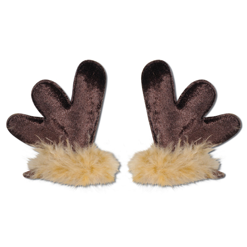 Antler Hair Clips – (1 Pair/Card)