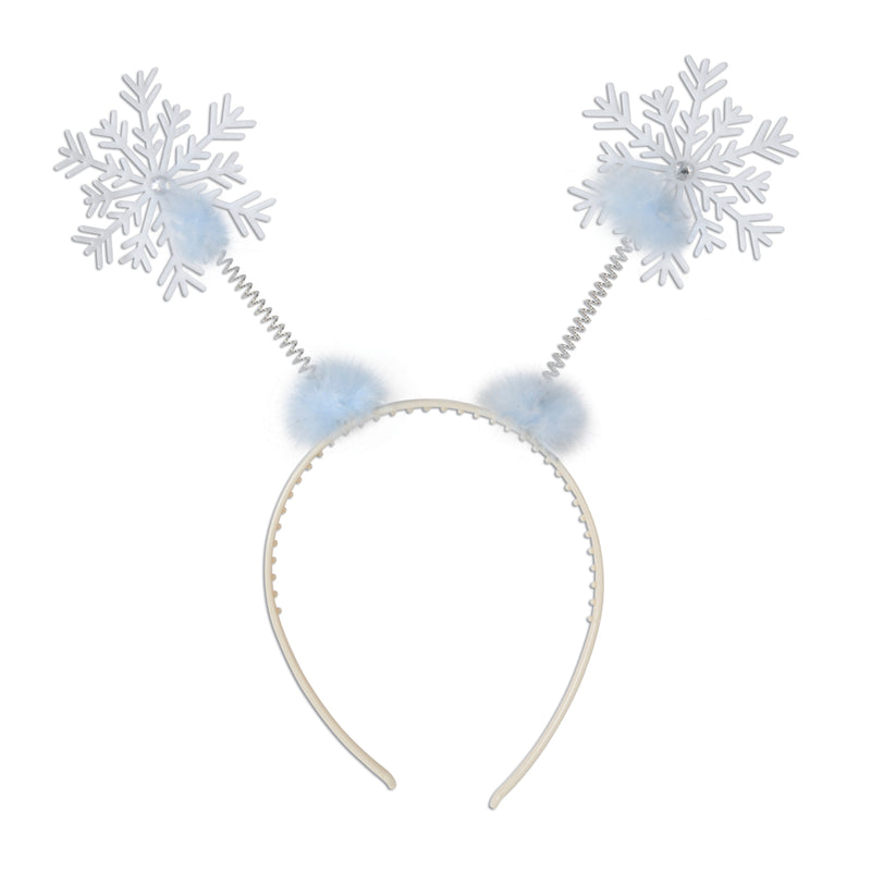 Snowflake Boppers – (1/Card) by Beistle for Christmas/Winter Boppers and Headbands