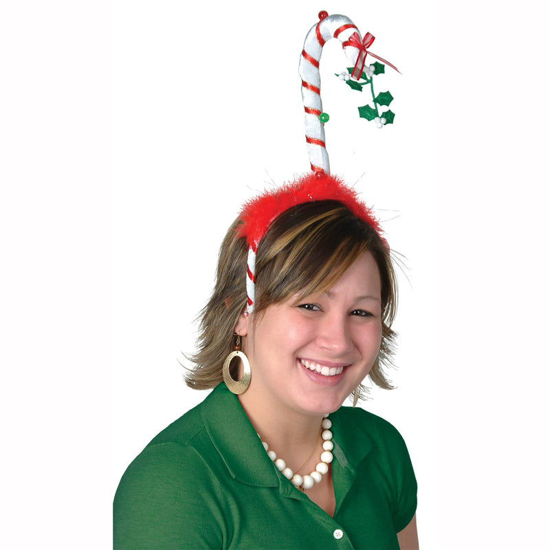 Mistletoe Candy Cane Bopper – (1/Card)