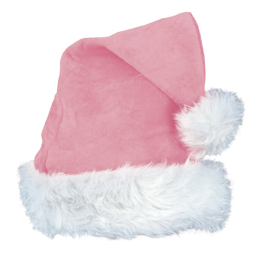 Cerise Santa Hat – (1/Card) by Beistle for Christmas/Winter Plush