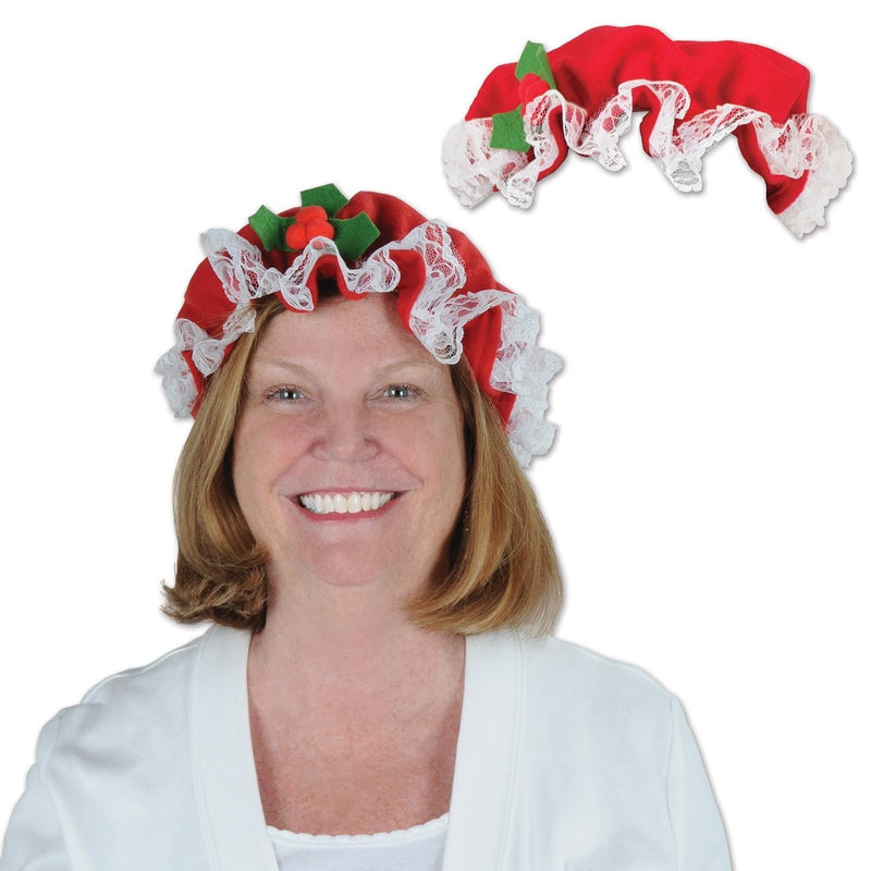 Mrs Claus Hat – (1/Pkg)