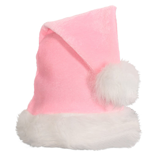 Light Pink Santa Hat – (1/Card) by Beistle for Christmas/Winter Plush