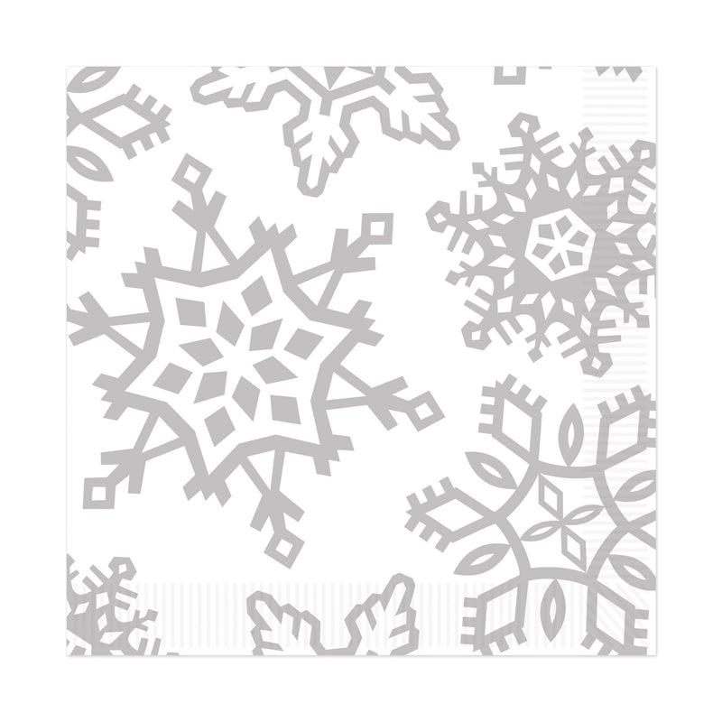 Snowflake Luncheon Napkins – (16/Pkg)