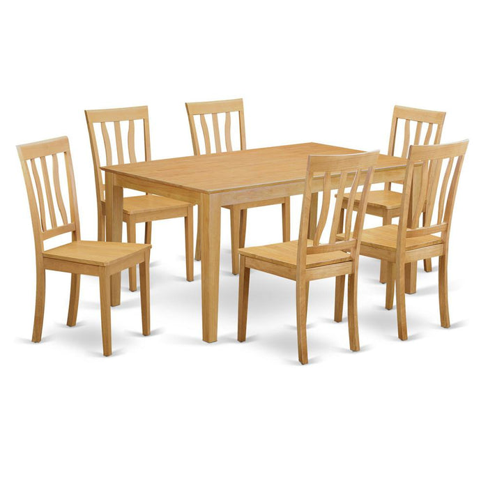 7  Pc  Kitchen  Table  set  -  Kitchen  dinette  Table  and  6  Kitchen  Chairs