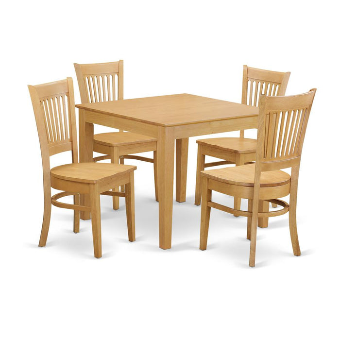 5  PC  Dinette  set  -  Table  and  4  dinette  Chairs