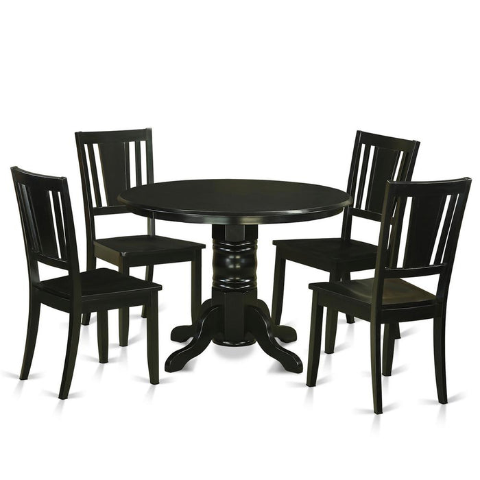 5  PcKitchen  Table  set  for  4-Dining  Table  and  4  Dining  Chairs
