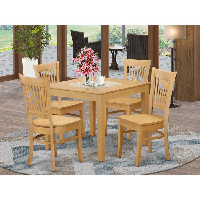 5  PC  Dinette  set  -  Table  and  4  dinette  Chairs
