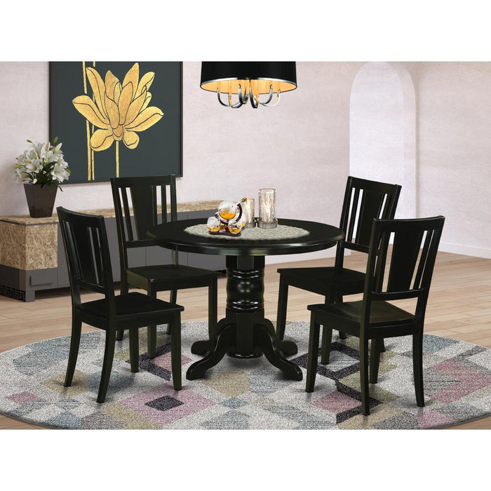 5  PcKitchen  Table  set  for  4-Dining  Table  and  4  Dining  Chairs