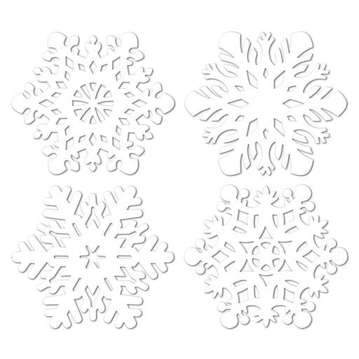 Snowflake Cutouts – 14"-14½" by Beistle for Christmas/Winter Silhouettes