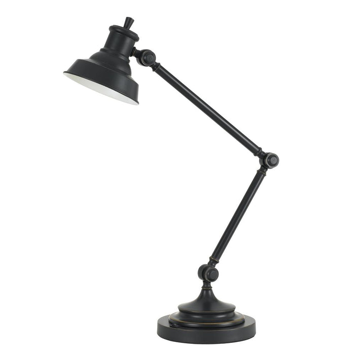 34" Height Metal Table Lamp in Dark Bronze