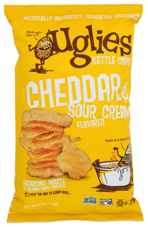 UGLIES: Potato Cheddar & Sr Crm, 6 OZ