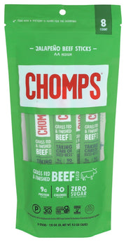 CHOMPS: Sticks Jalapeno Beef, 9.2 OZ