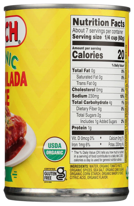 HATCH: Red Enchilada Sauce Mild, 15 oz