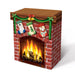 3-D Christmas Fireplace Prop - No Brand For Less 