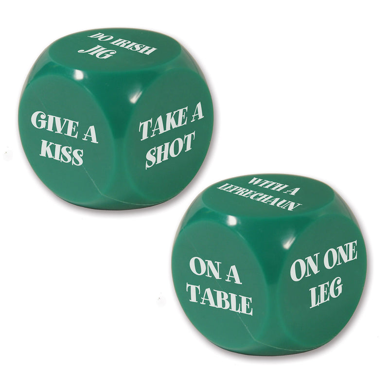 St Patrick Decision Dice Game – (1/Pkg) by Beistle for St. Patricks Games