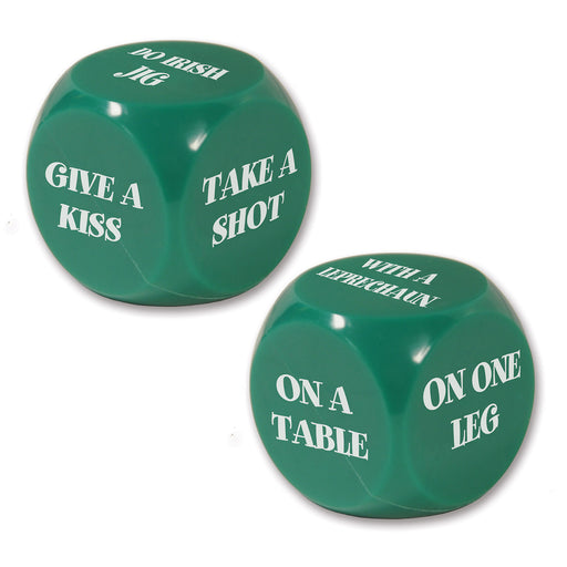 St Patrick Decision Dice Game – (1/Pkg) by Beistle for St. Patricks Games