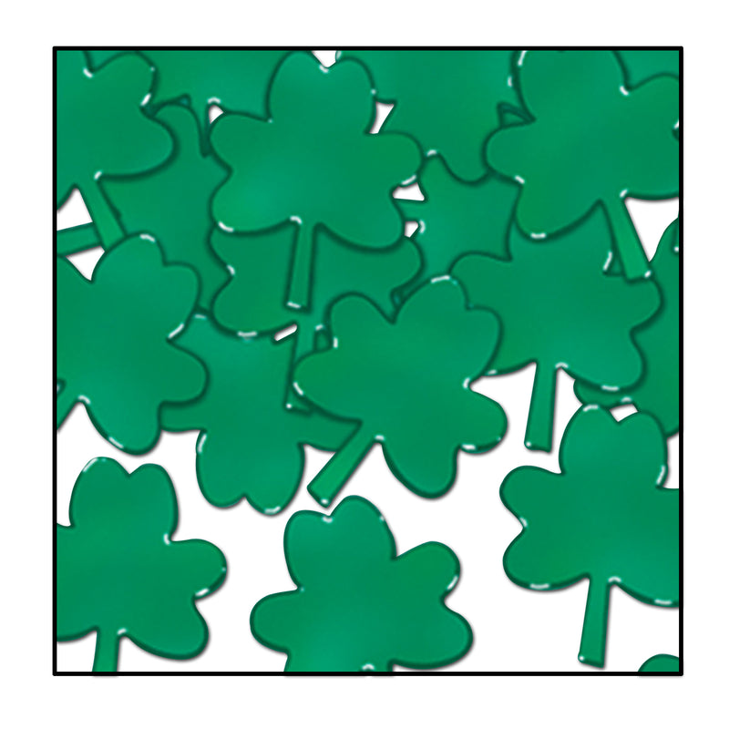 Fanci-Fetti Shamrocks – (1 Oz/Pkg) by Beistle for St. Patricks Fanci-Fetti
