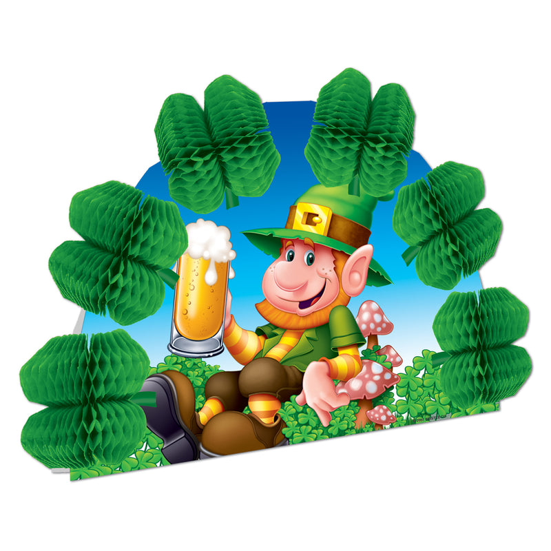 Leprechaun Pop-Over Centerpiece – 10" – (1/Pkg) by Beistle for St. Patricks Tissue