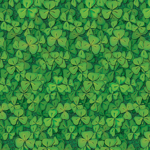 Clover Field Backdrop – 4' x 30' – (1/Pkg) by Beistle for St. Patricks Backdrops