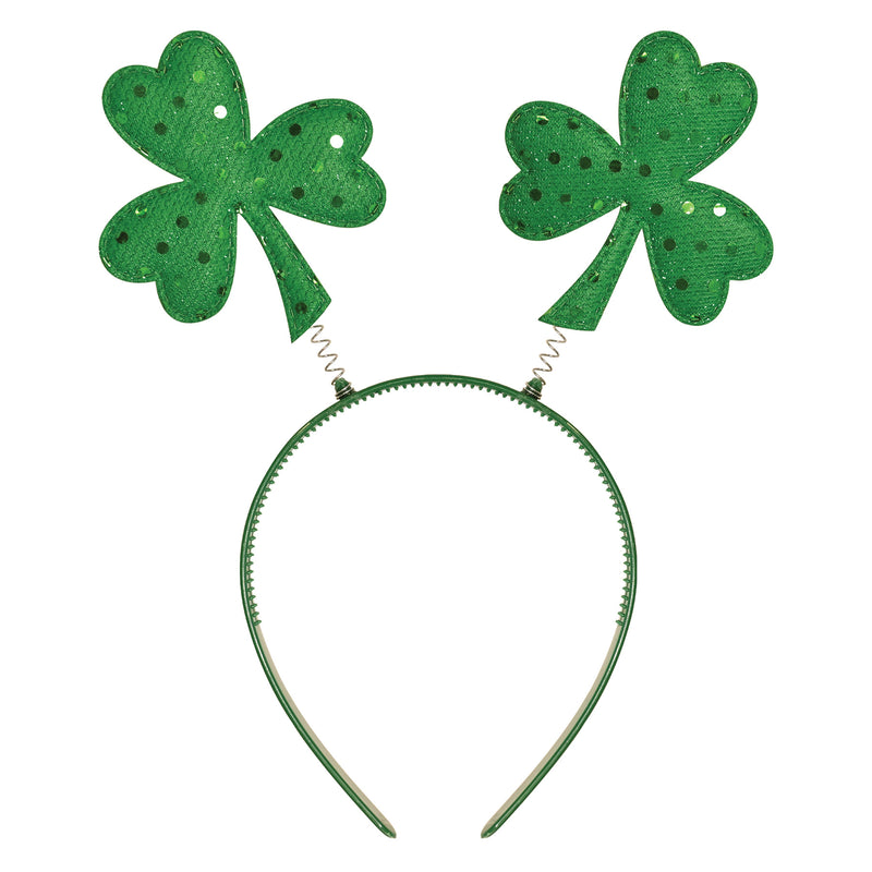 Sequined Shamrock Boppers – (1/Card)