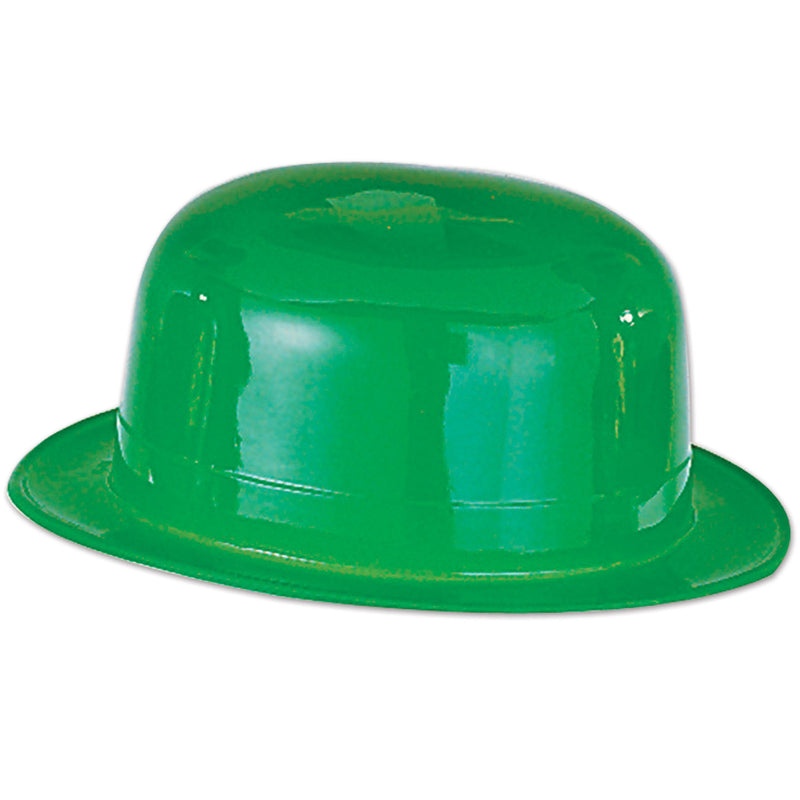 Green Plastic Derby by Beistle for St. Patricks Plastic