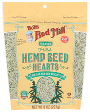 Hulled Hemp Seed Hearts are gorgeous green- and cream-colored seeds with a mild nutty flavor and a wealth of nutrition! Add to smoothies, shakes, hot cereals, salads, yogurts, baked goods, and even ice cream to help keep you satisfied and boost your nutritional intake. Because they are handled in our dedicated gluten free facility, you can trust your nutty flavored seeds are gluten free!