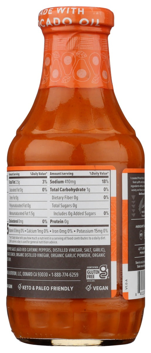 PRIMAL KITCHEN: Sauce Buffalo Orig, 16.5 fo