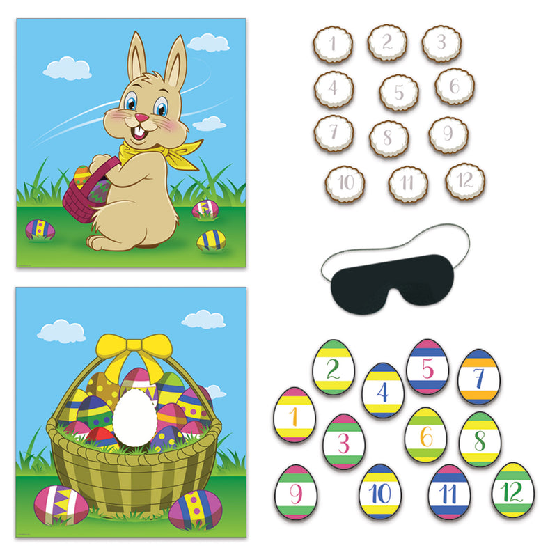 Easter Party Games – 19" x 17½" – (2/Pkg) by Beistle for Easter Games