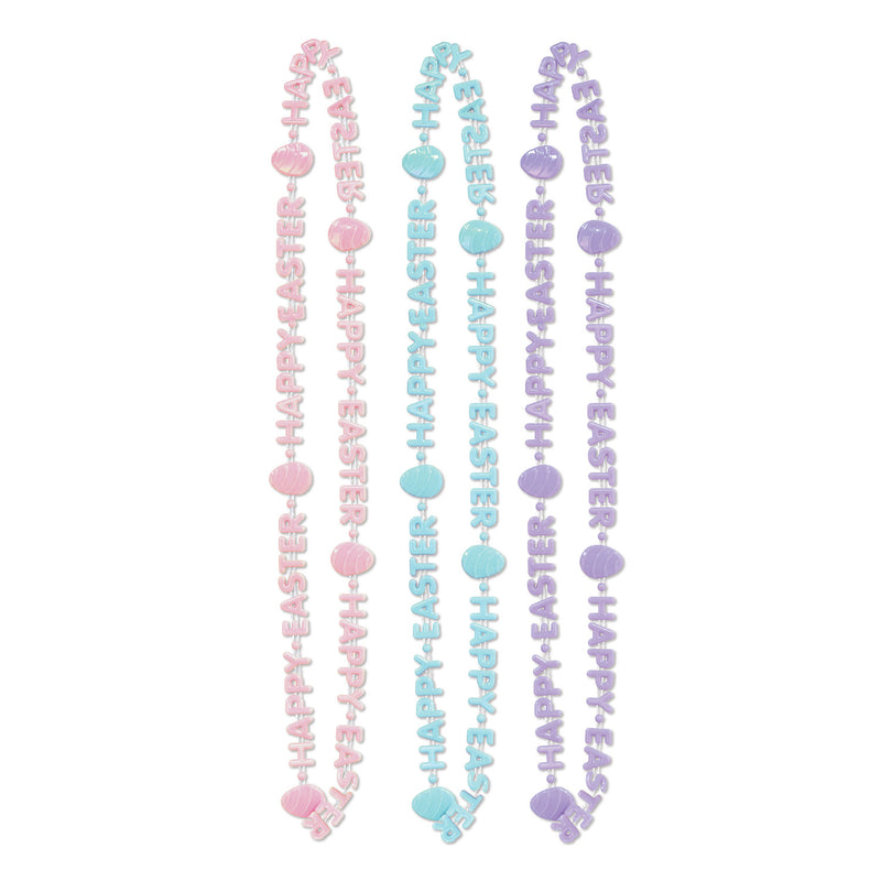 Happy Easter Beads-Of-Expression – 33" – (3/Card)