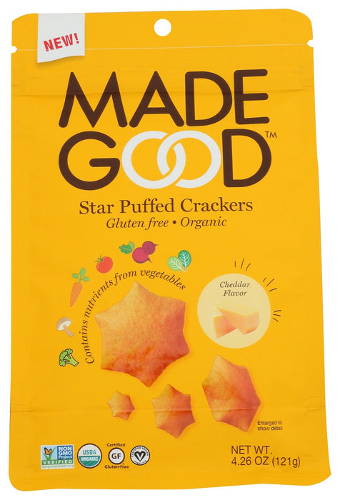 MADEGOOD: Cracker Cheddar Org, 4.25 oz
