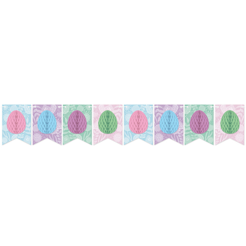Easter Tissue Egg Streamer – 7" x 6' – (1/Pkg) by Beistle for Easter Streamers
