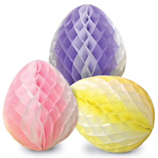 Tissue Eggs – 11½" – (1/Pkg) by Beistle for Easter Tissue