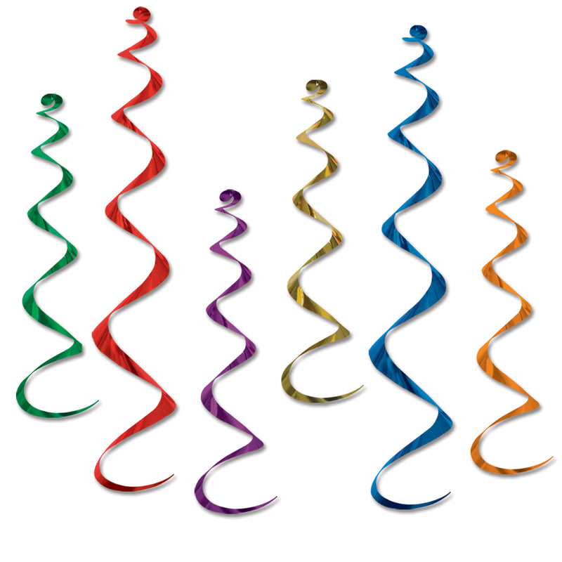 Twirly Whirlys – 4-24" & 2-36" – (6/Pkg)