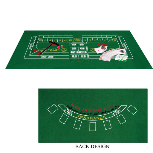 Blackjack/Craps Set – (1/Pkg) by Beistle for Casino Games