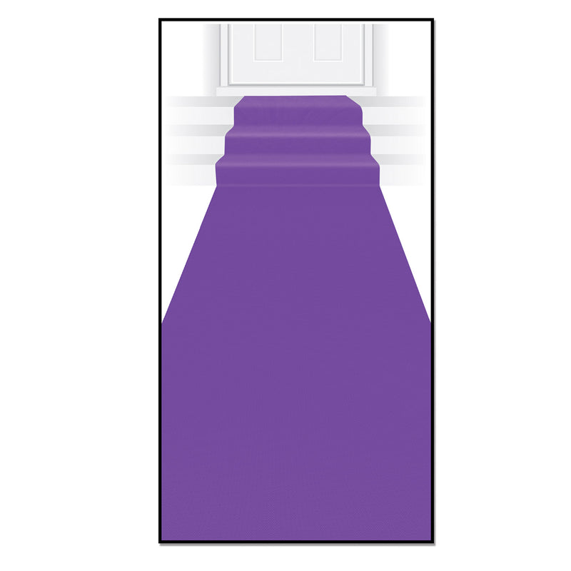 Purple Carpet Runner – 24" x 15' – (1/Pkg) by Beistle for Medieval Aisle Runner