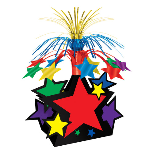 Star Centerpiece – 15" – (1/Pkg) by Beistle for New Years Cascades
