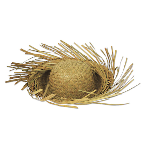 Beachcomber Straw Hat by Beistle for Luau Straw