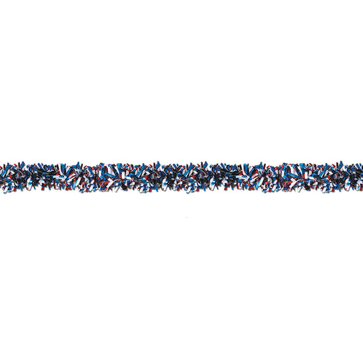6-Ply Metallic Festooning Garland – 4" x 15' by Beistle for Patriotic Metallic Festooning