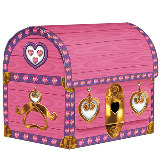 Princess Treasure Chest Favor Boxes – 3½" x 4¼" – (4/Pkg) by Beistle for Princess Favor Boxes