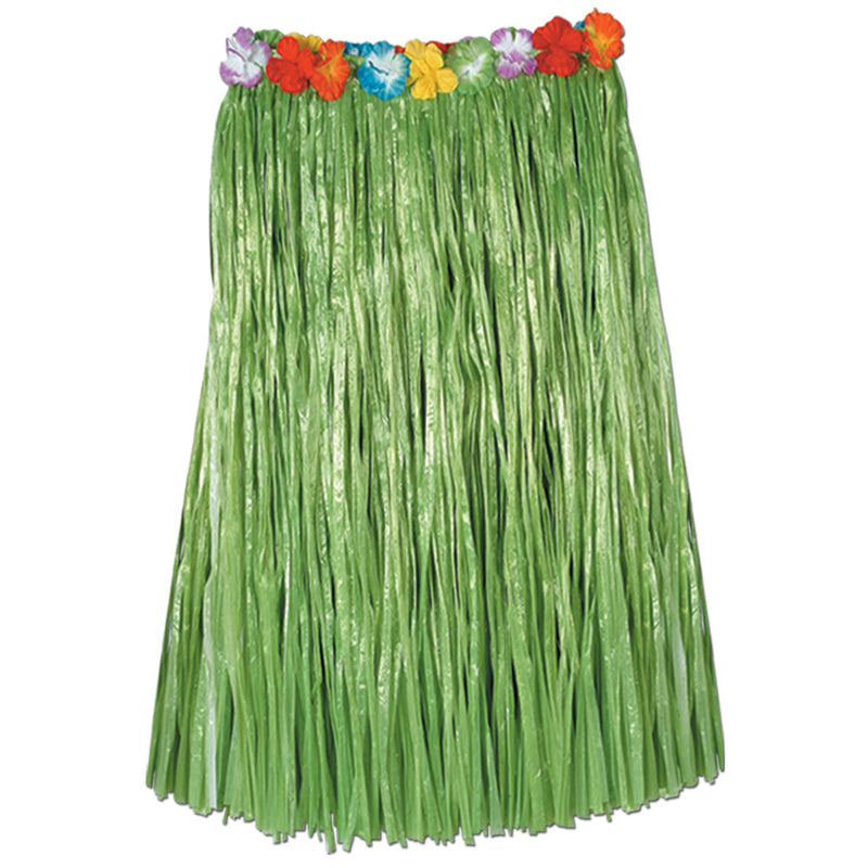 Adult Artificial Grass Hula Skirt – 36"W x 32"L – (1/Pkg) by Beistle for Luau Skirts